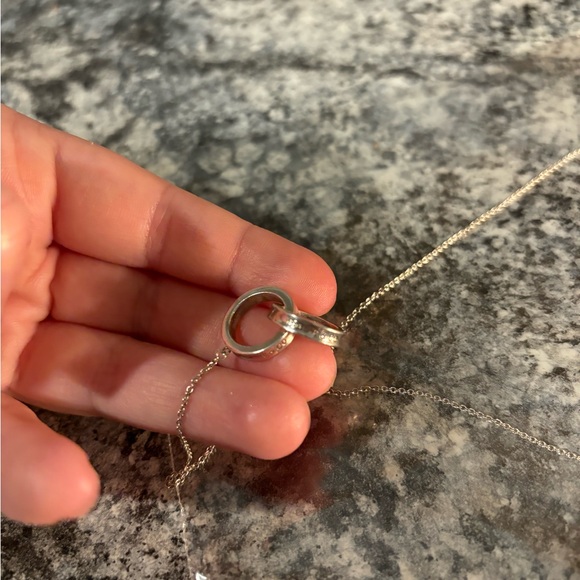 Tiffany & Co. Interlock sterling silver necklace - Picture 3 of 4